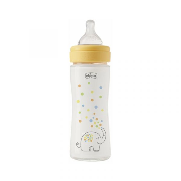 Chicco Perfect Easy Biberão Vidro Neutro 240ml 0M