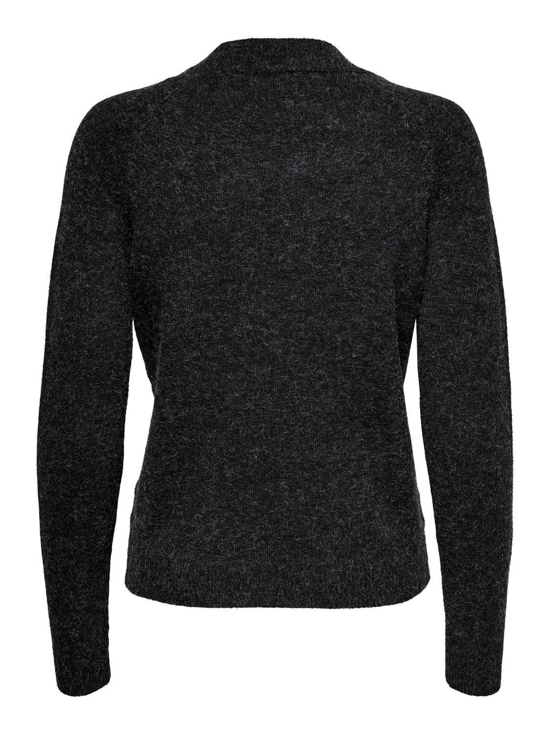 ONLRICA Strickpullover Black