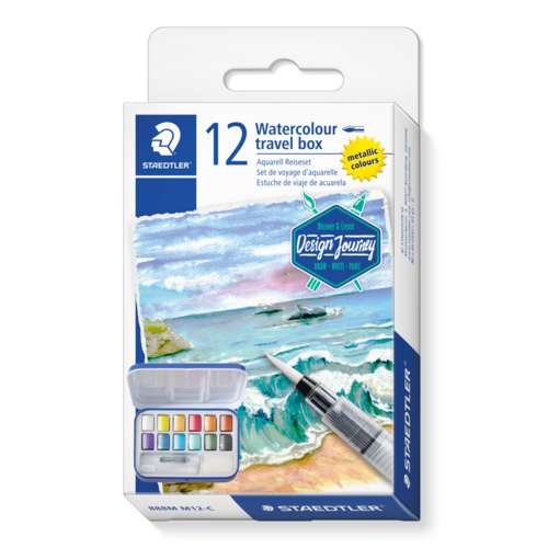STAEDTLER®metallic Aquarell-Reiseset, Design Journey