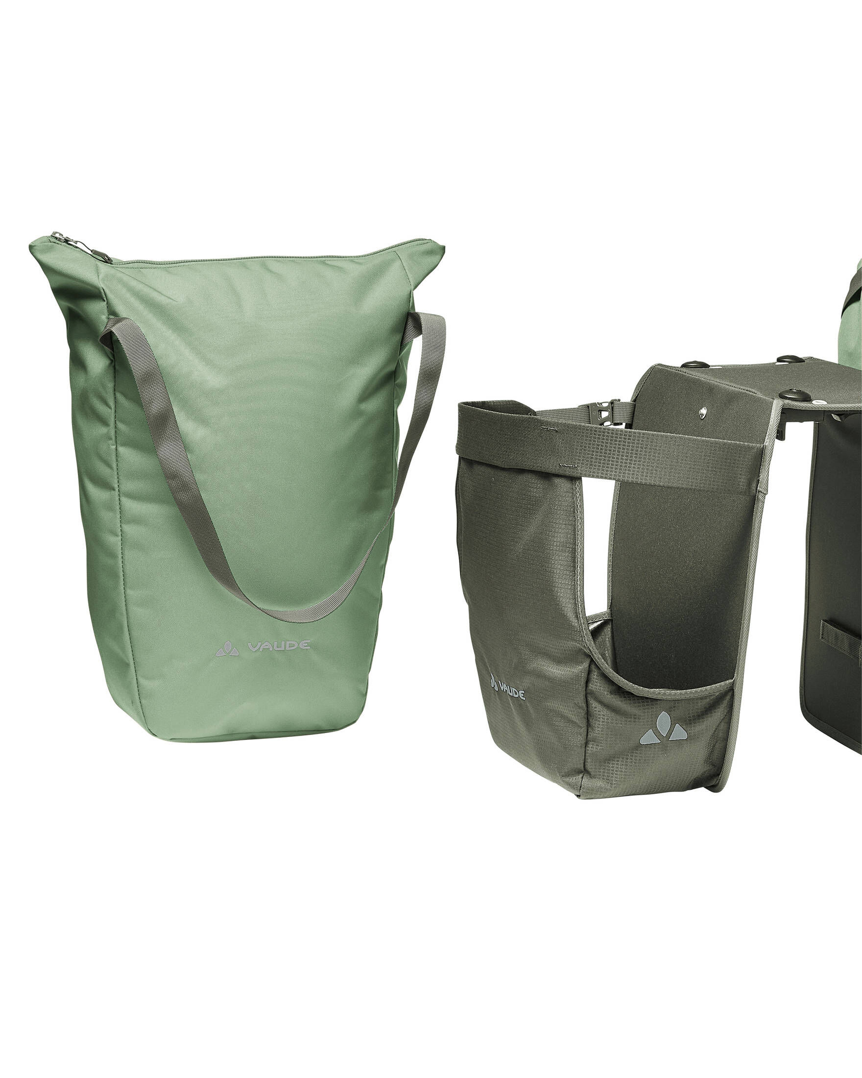 VAUDE| RT-Hinterradtaschen TwinShopper (UniKlip 2)