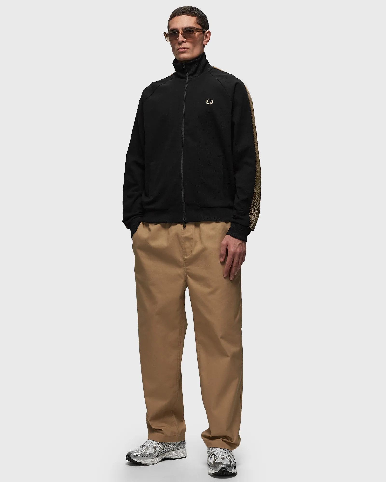 Fred Perry Crochet Taped Track Jacket