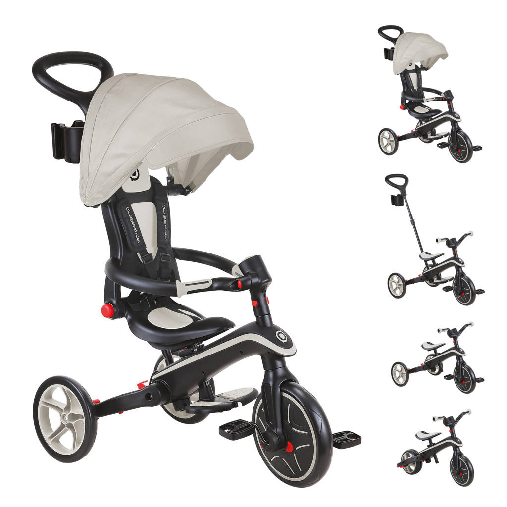Trike Foldable 4 in 1 Taupe
