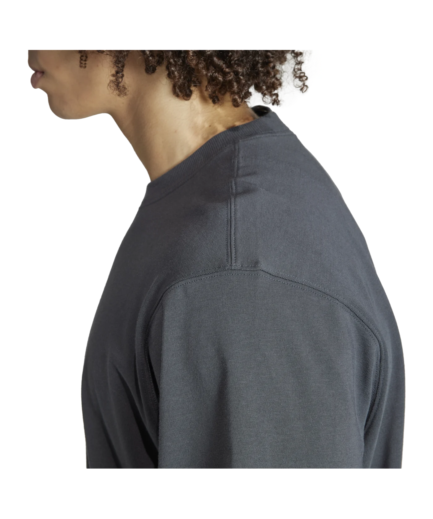 adidas Juventus Turin Oversize T-Shirt Grau Weiss