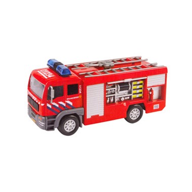 Kids Globe Traffic brandweer met licht en geluid