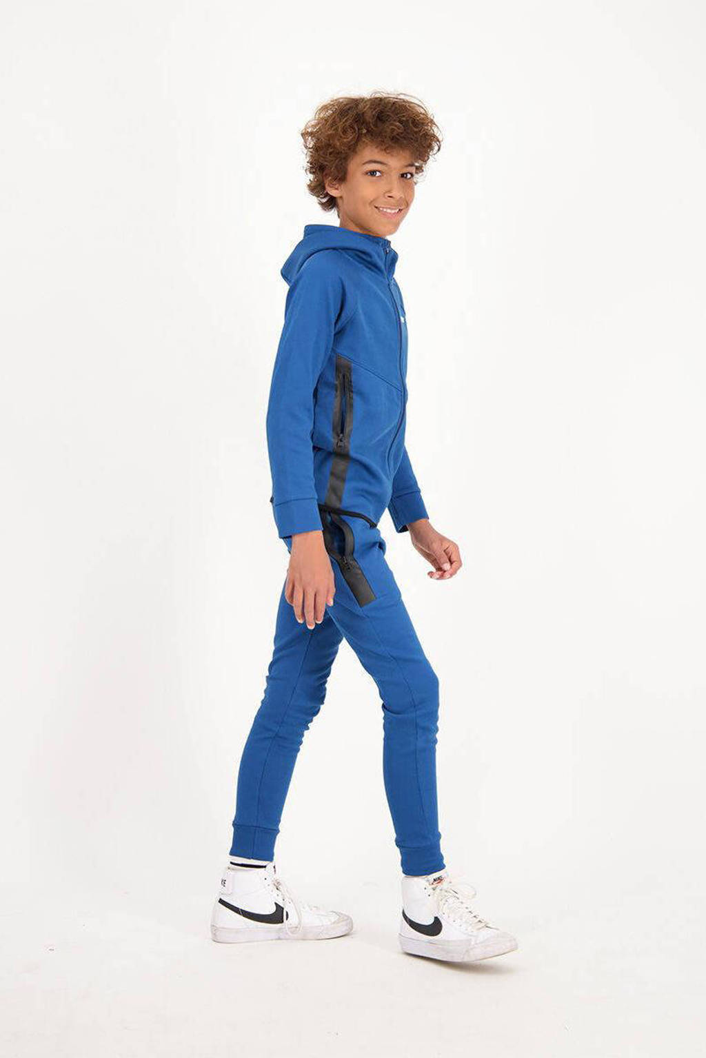 Raizzed joggingbroek met logo blauw