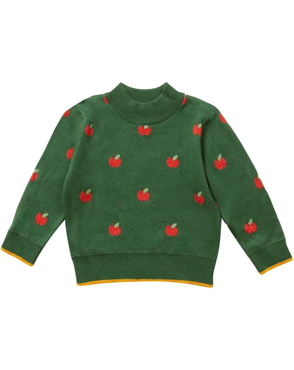 Strickpullover ANOTHER APPLE in green