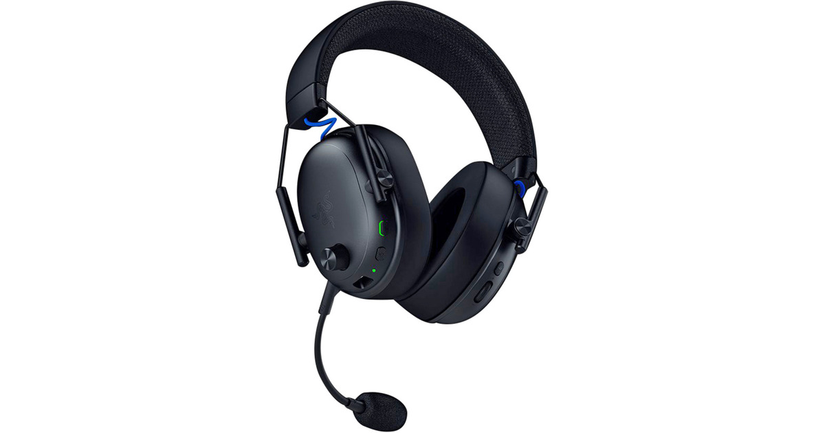 RazerRazer BlackShark V3 for Playstation over-ear gaming headset  (Zwart, PlayStation 4 en 5, 2.4 GHz / Bluetooth)