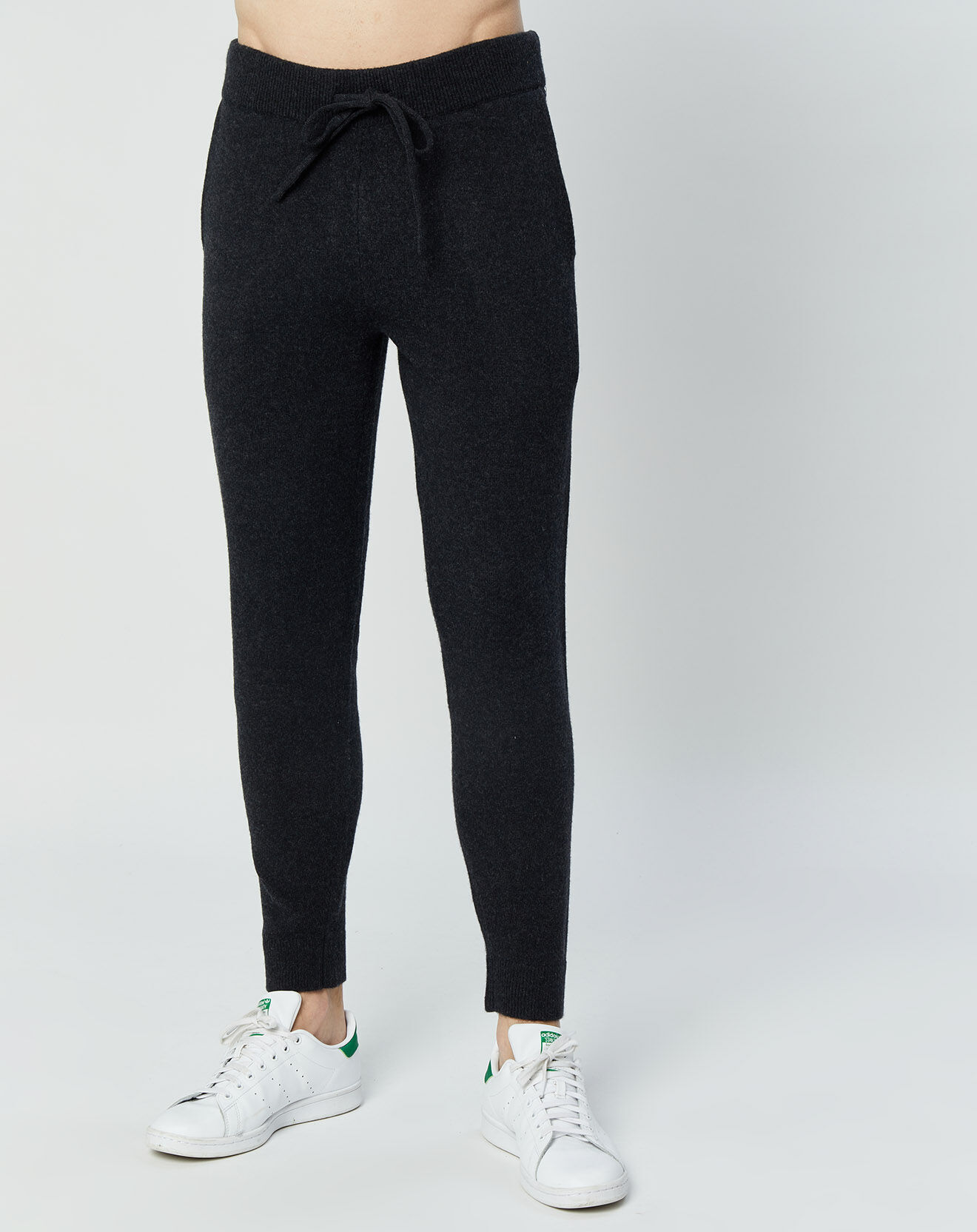 Hackett London Jogging en Laine & Cachemire anthracite