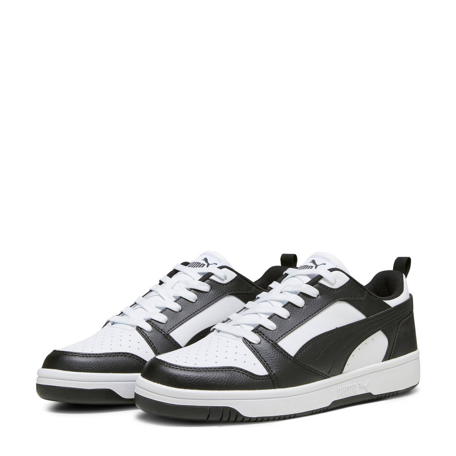 Puma Rebound v6 Low V6 Low sneakers wit/zwart