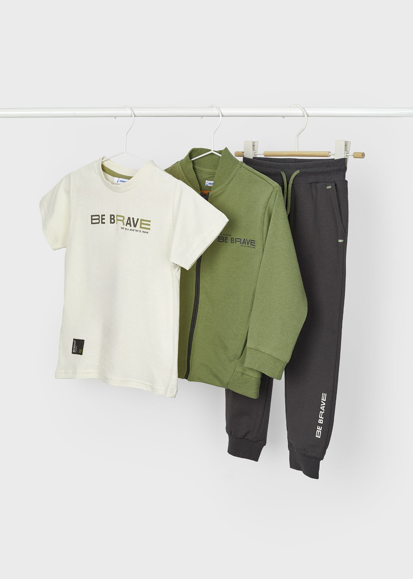 Conjunto de treino de 3 peças para meninos