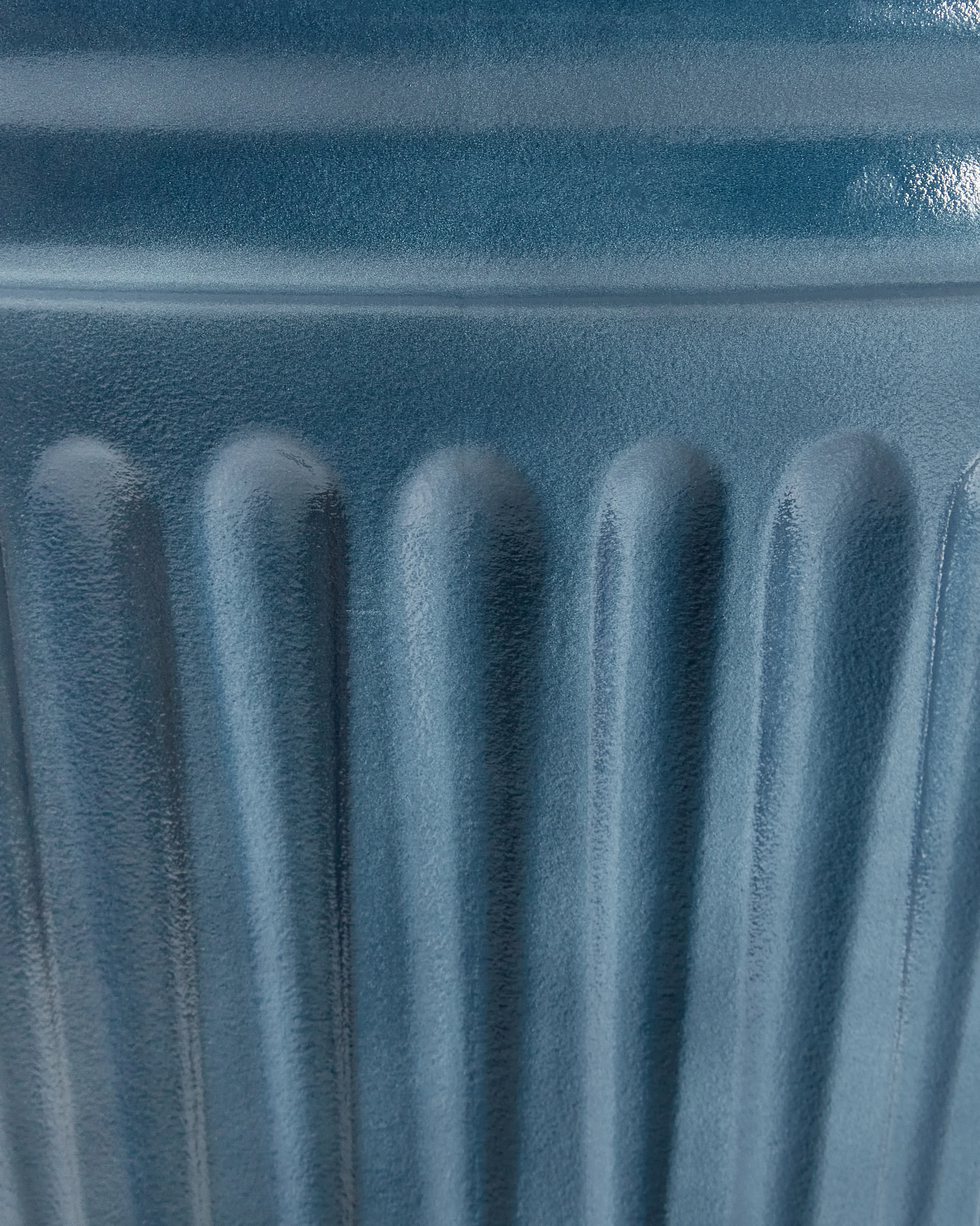 Bloempot MAIZE 43 cm Blauw