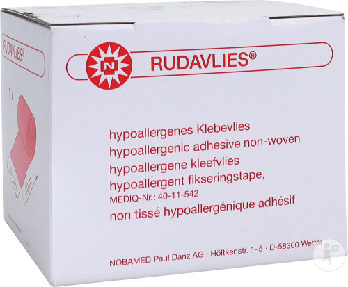 Noba Rudavlies Non Tissé Hypoallergénique Adhésif 10m x 10cm Rouleau 1