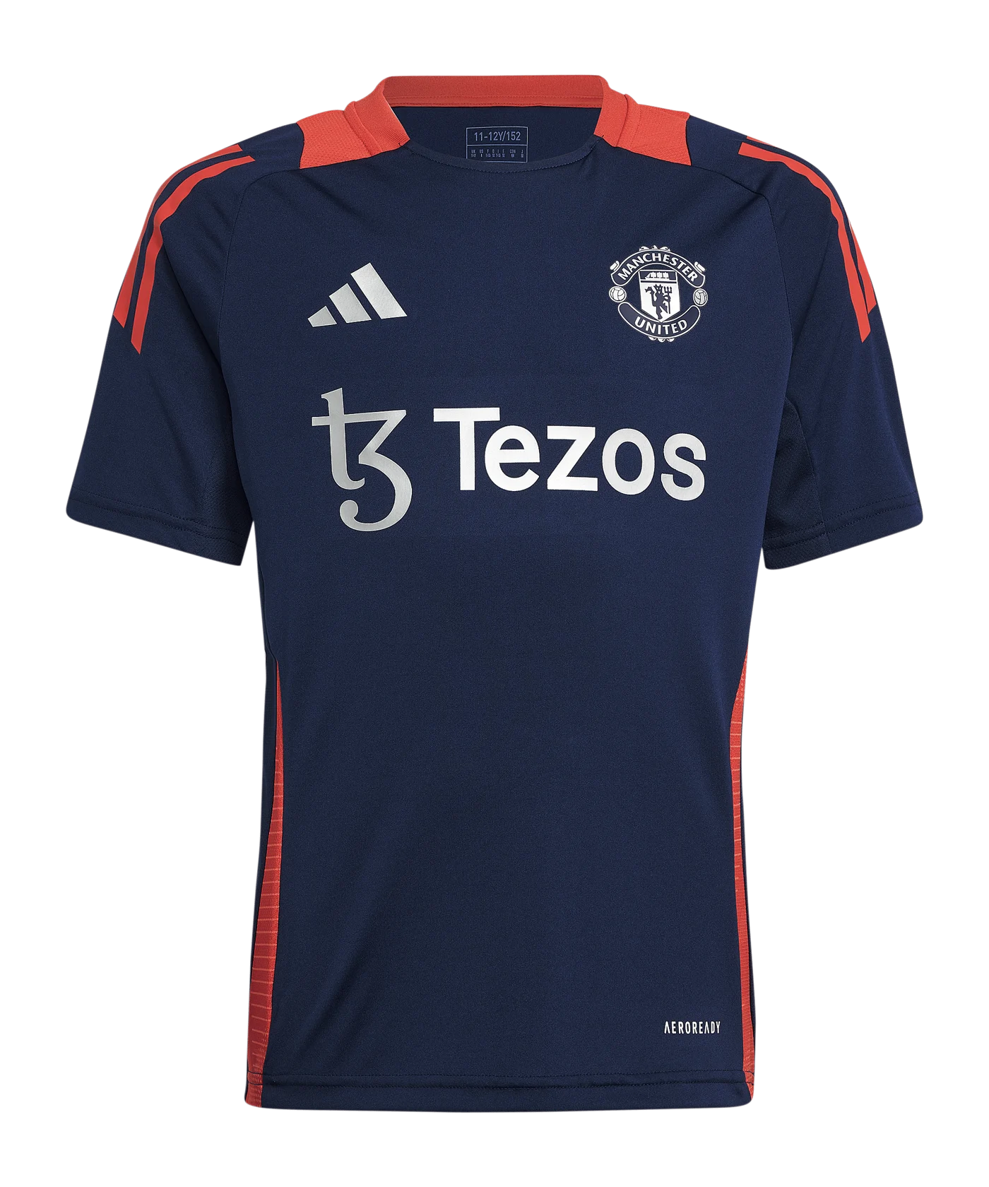 adidas Manchester United Trainingsshirt Kids Blau