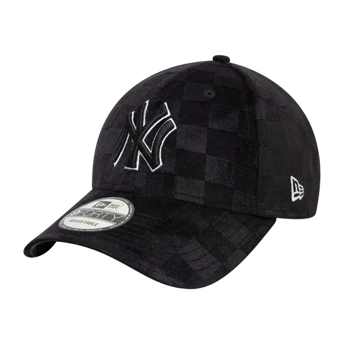 New Era NY Yankees Tonal Check 9Forty Cap Senior