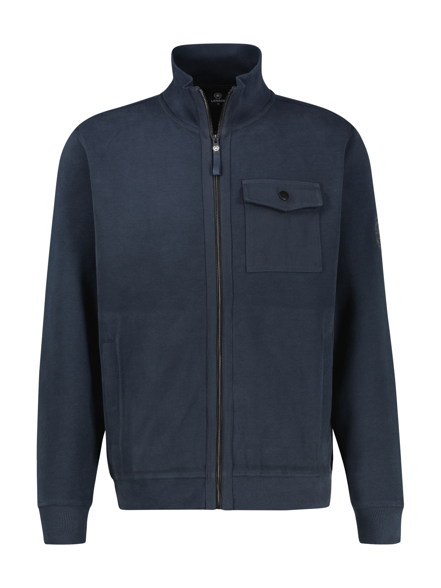 LERROS Sweatjacke , mit Stehkragen und Reissverschluss