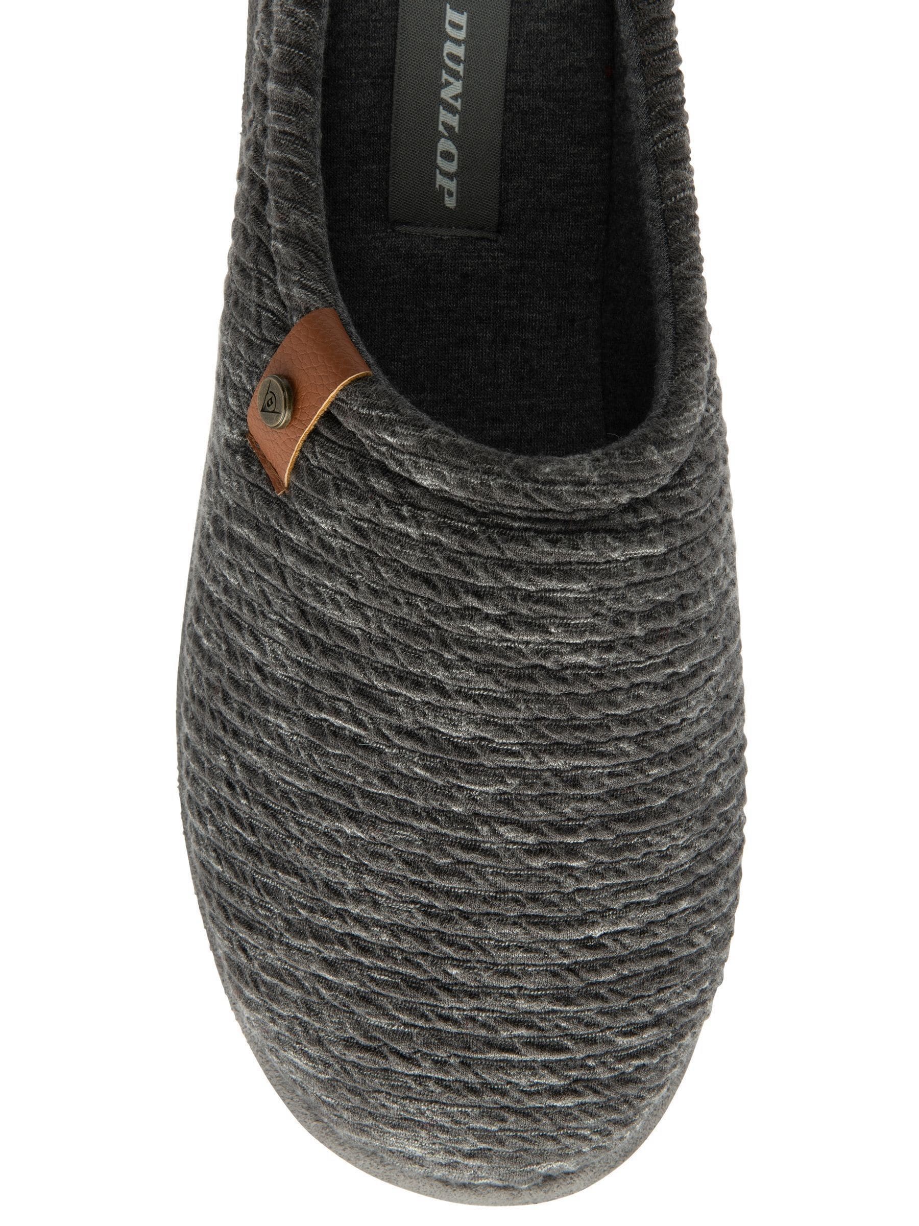 Grijs - Dunlop Drop In Mule Slippers