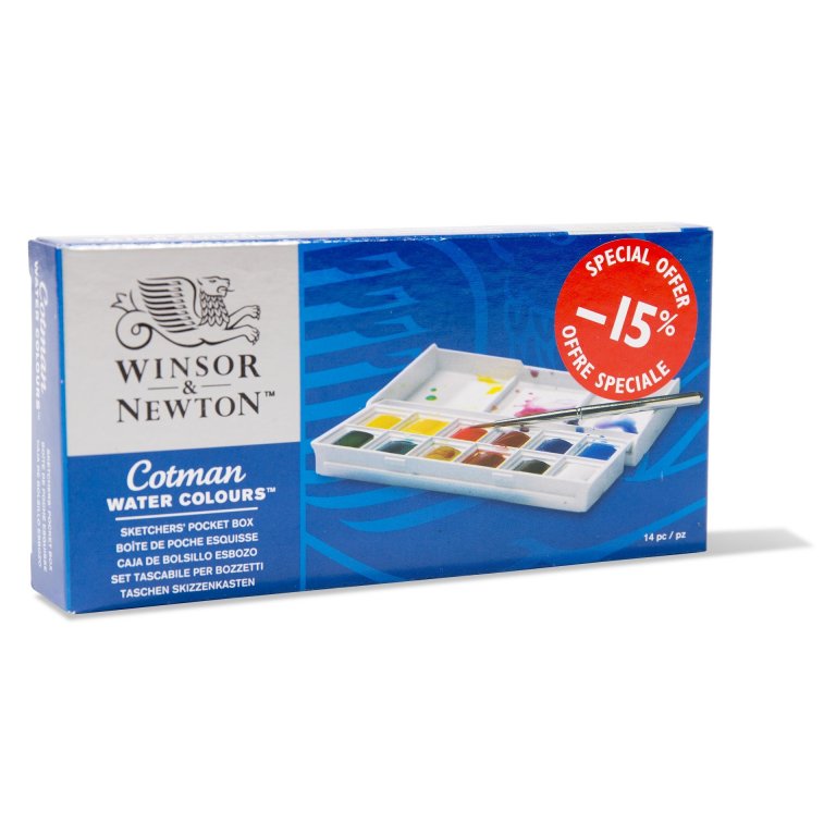 Winsor & Newton Aquarellfarbe Cotman, Set