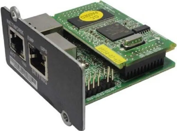 PowerWalker Mini NMC Card - Adapter for fjernadministration - 10/100 Ethernet - sort