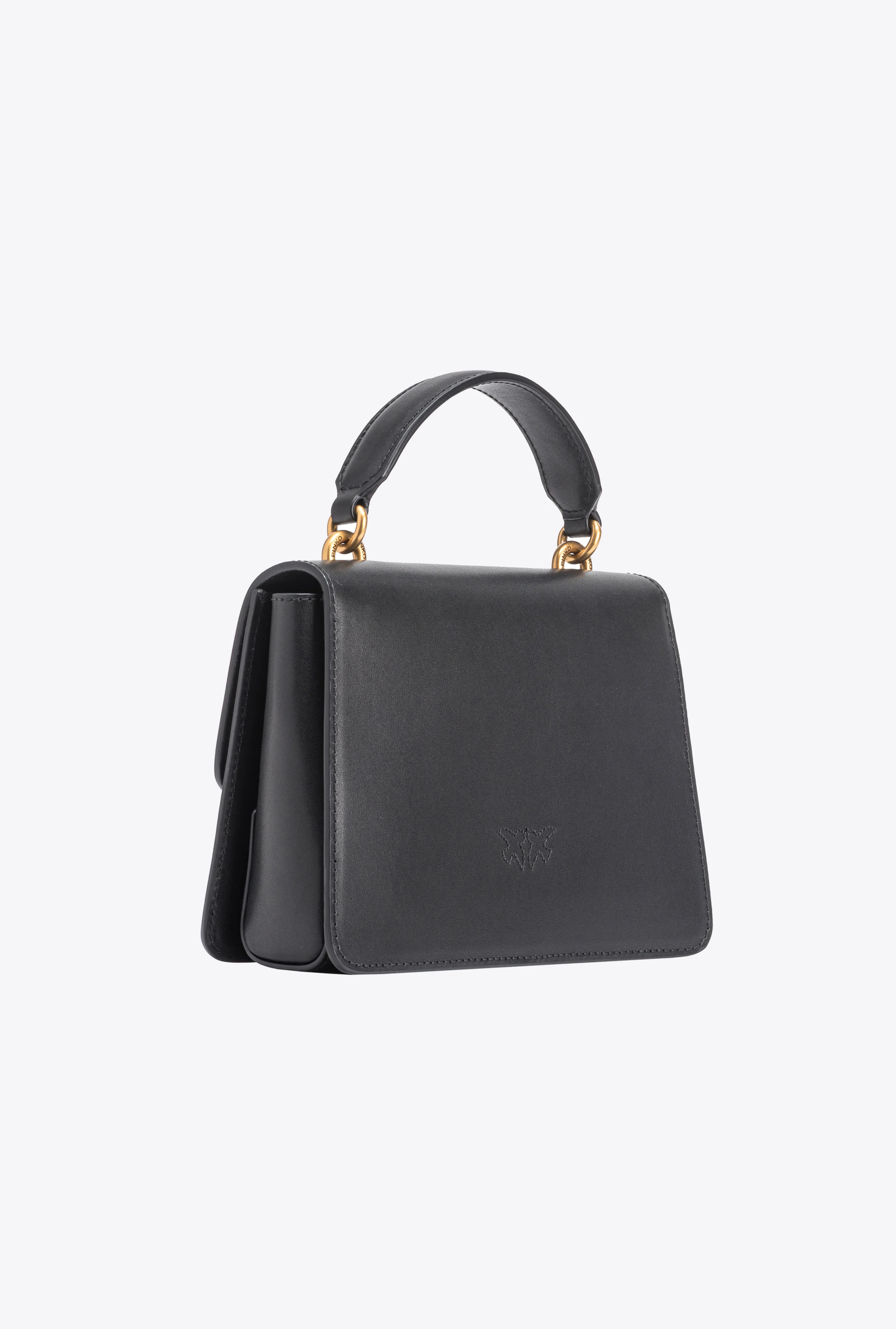 Mini love bag one light simply à anse supérieure | Noir