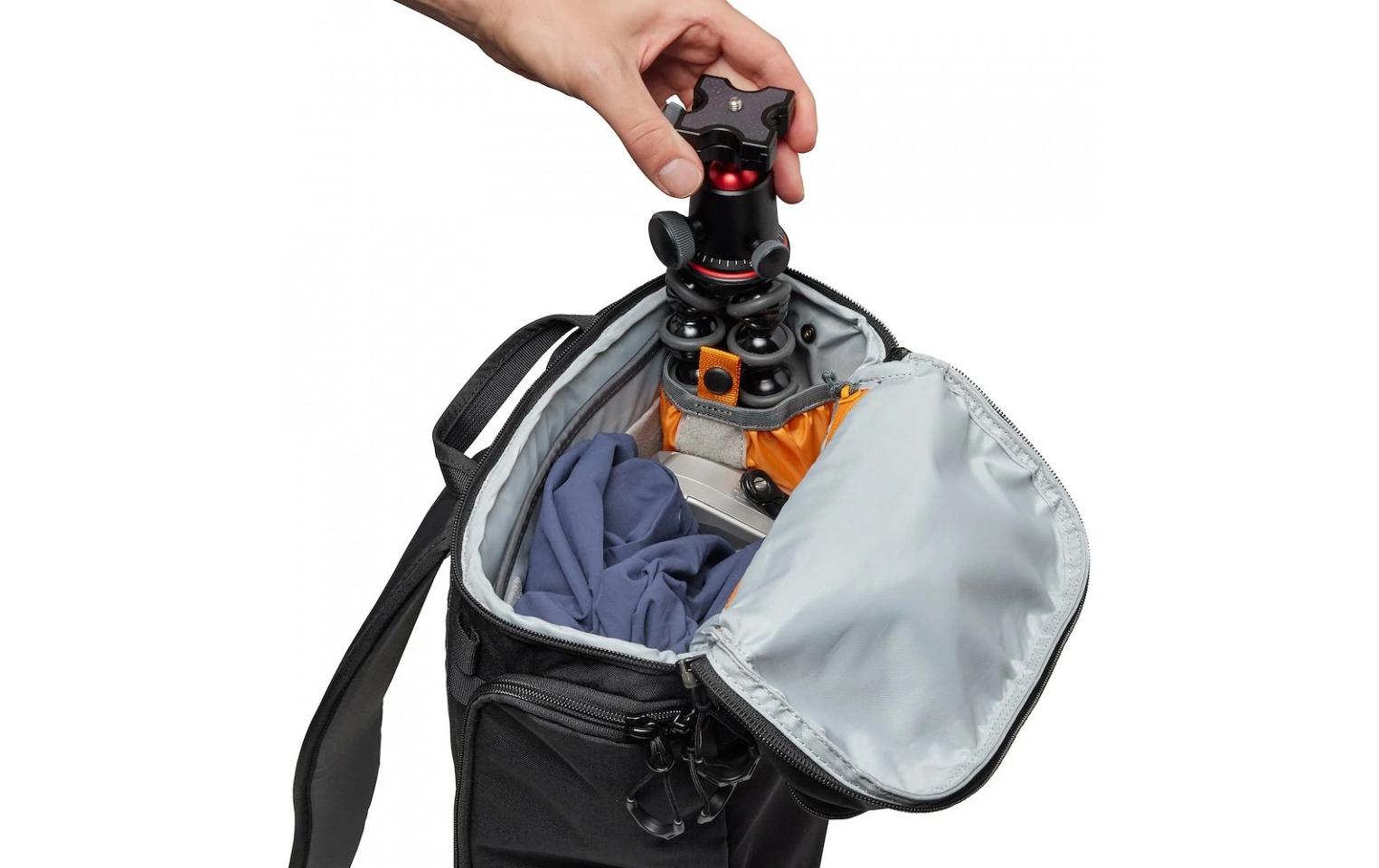 Fotorucksack ProTactic Lite BP 150 AW III<br>Robuster und leichter Rucksack bietet Platz für verschiedene Kameraeinsätze