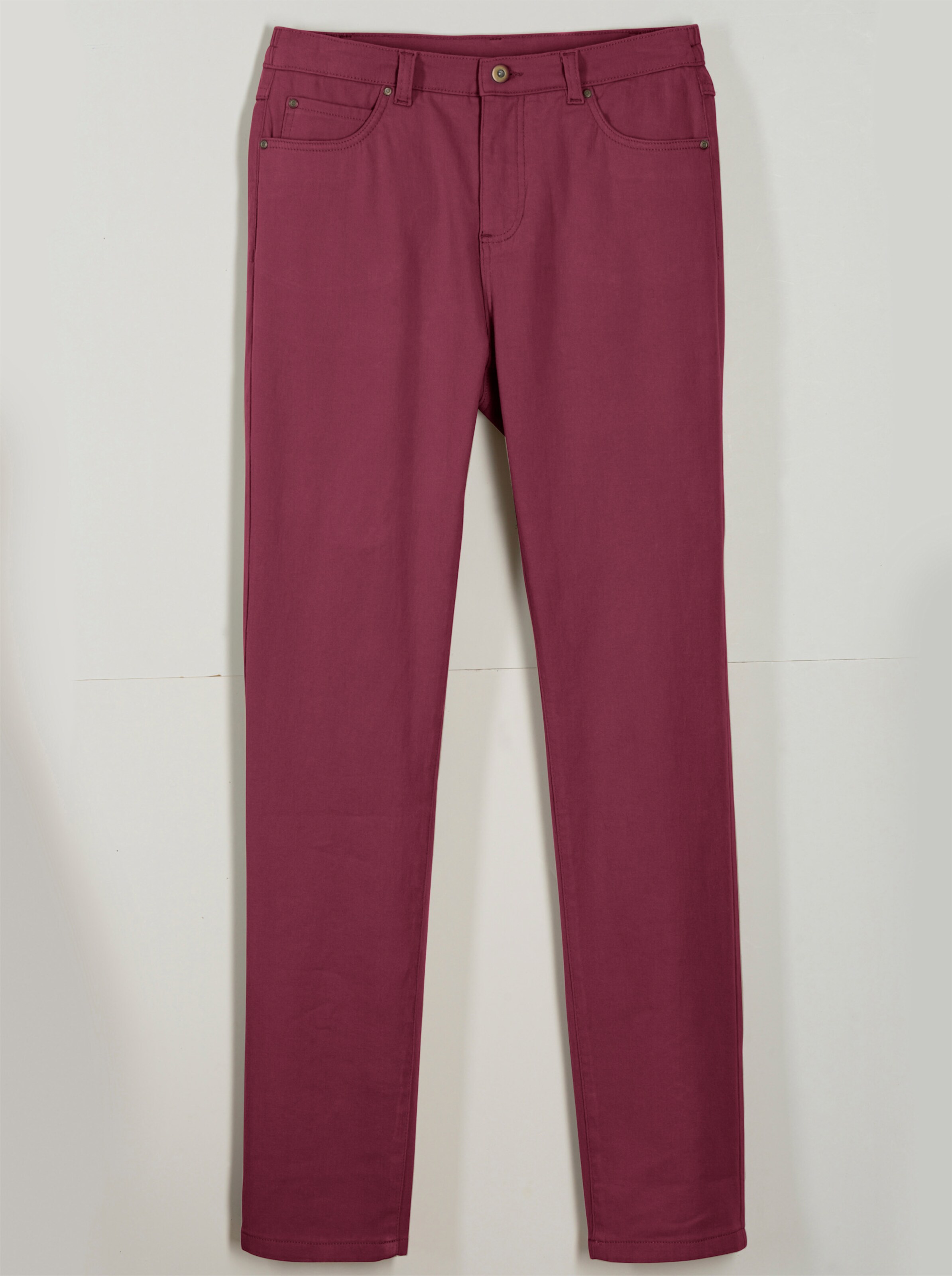 5-Pocket-Hose mit seitlichem Dehnbund