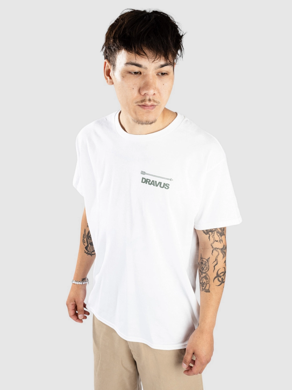 Dravus Outdoors Guide T-Shirt white