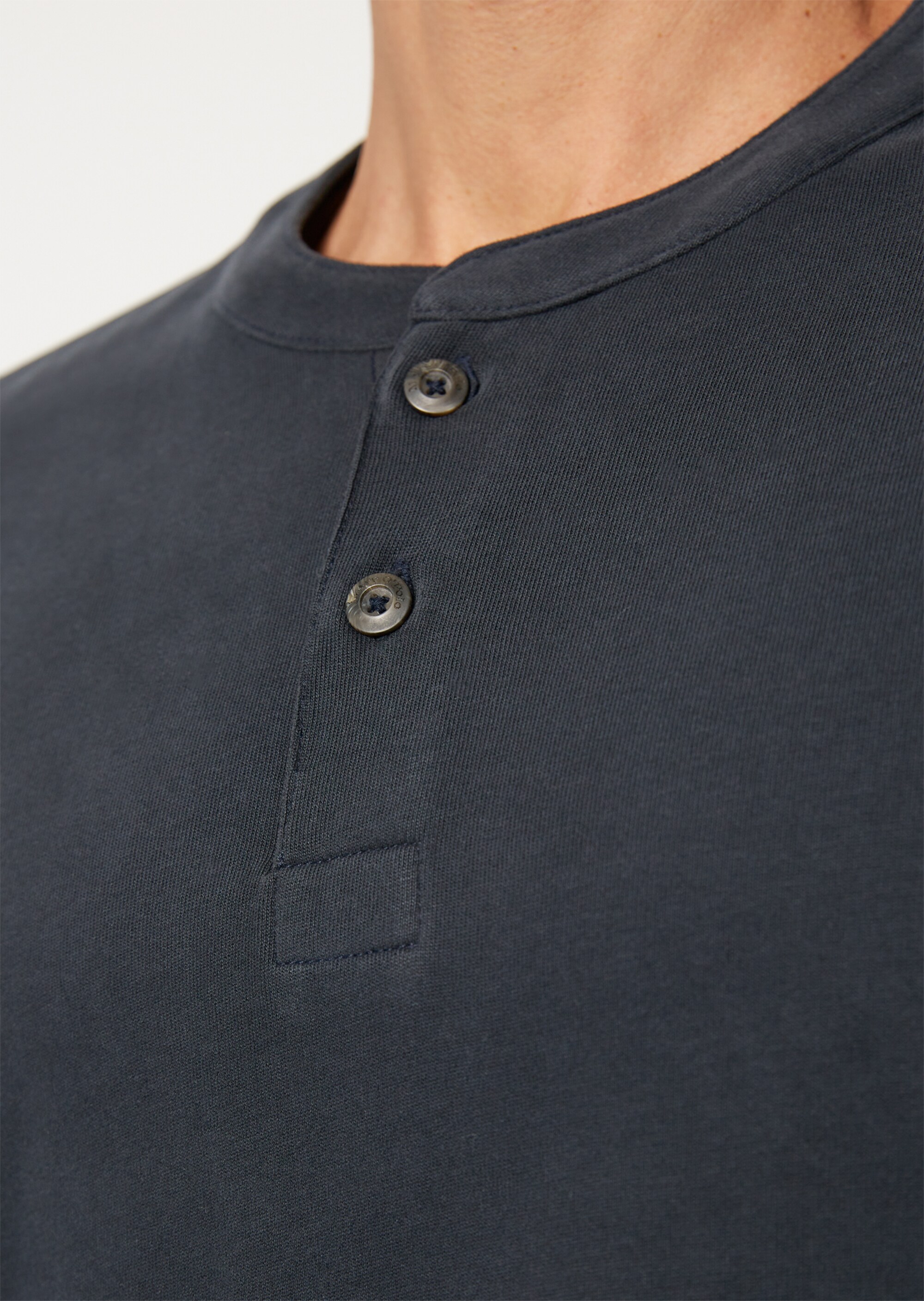 Serafino regular aus softem Heavy-Jersey