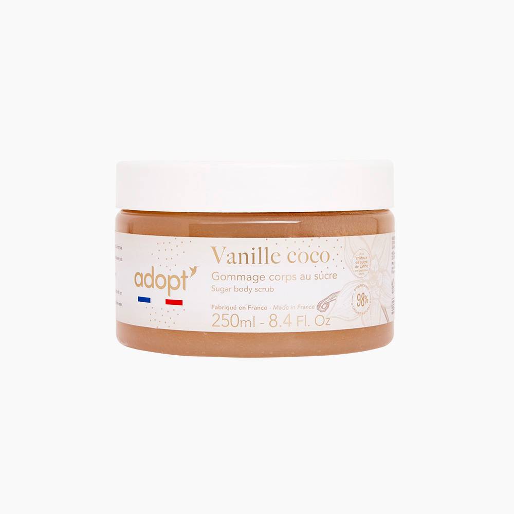 Vanille coco - Gommage au sucre 250ml