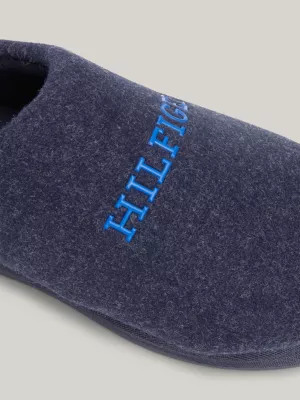 Pantufas forradas de feltro quente