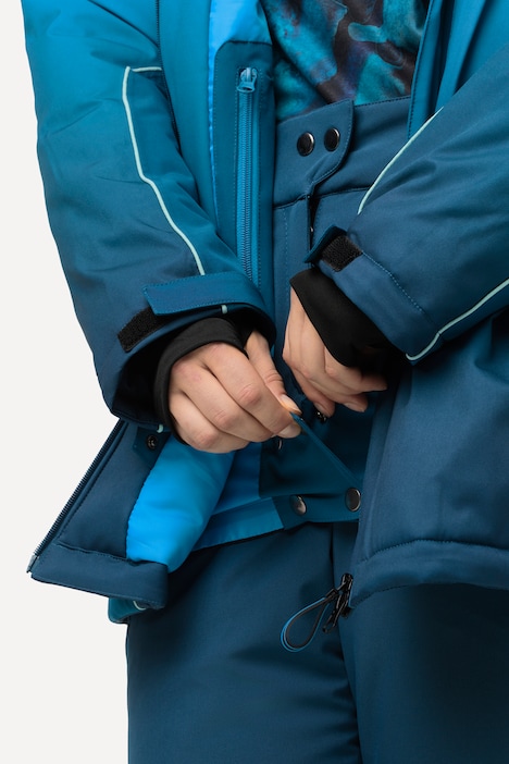 Performance-Jacke, Farbverlauf, wasserdicht, Schneefang