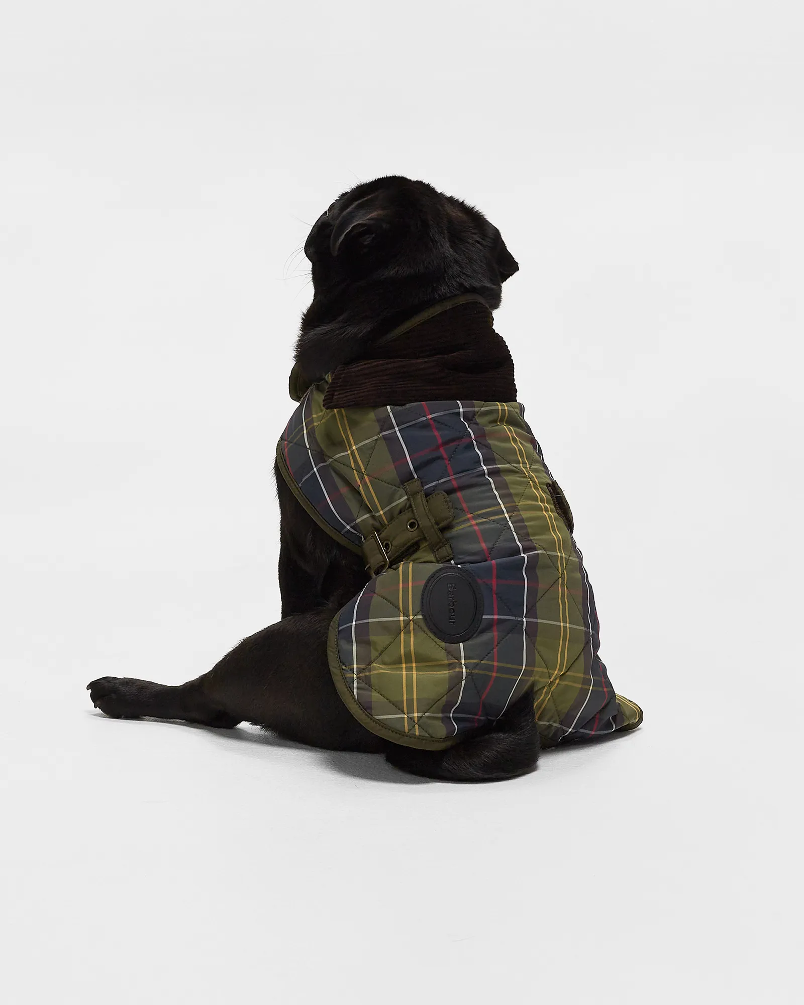 Barbour Tartan Dog Coat