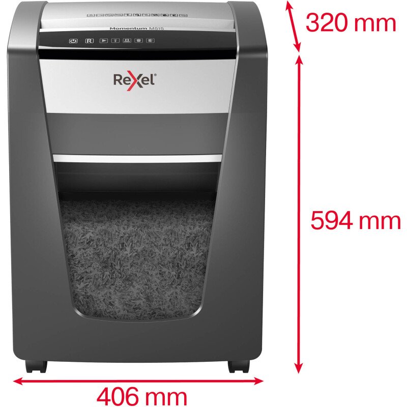 Destructeur REXEL Momentum M515 - coupe micro