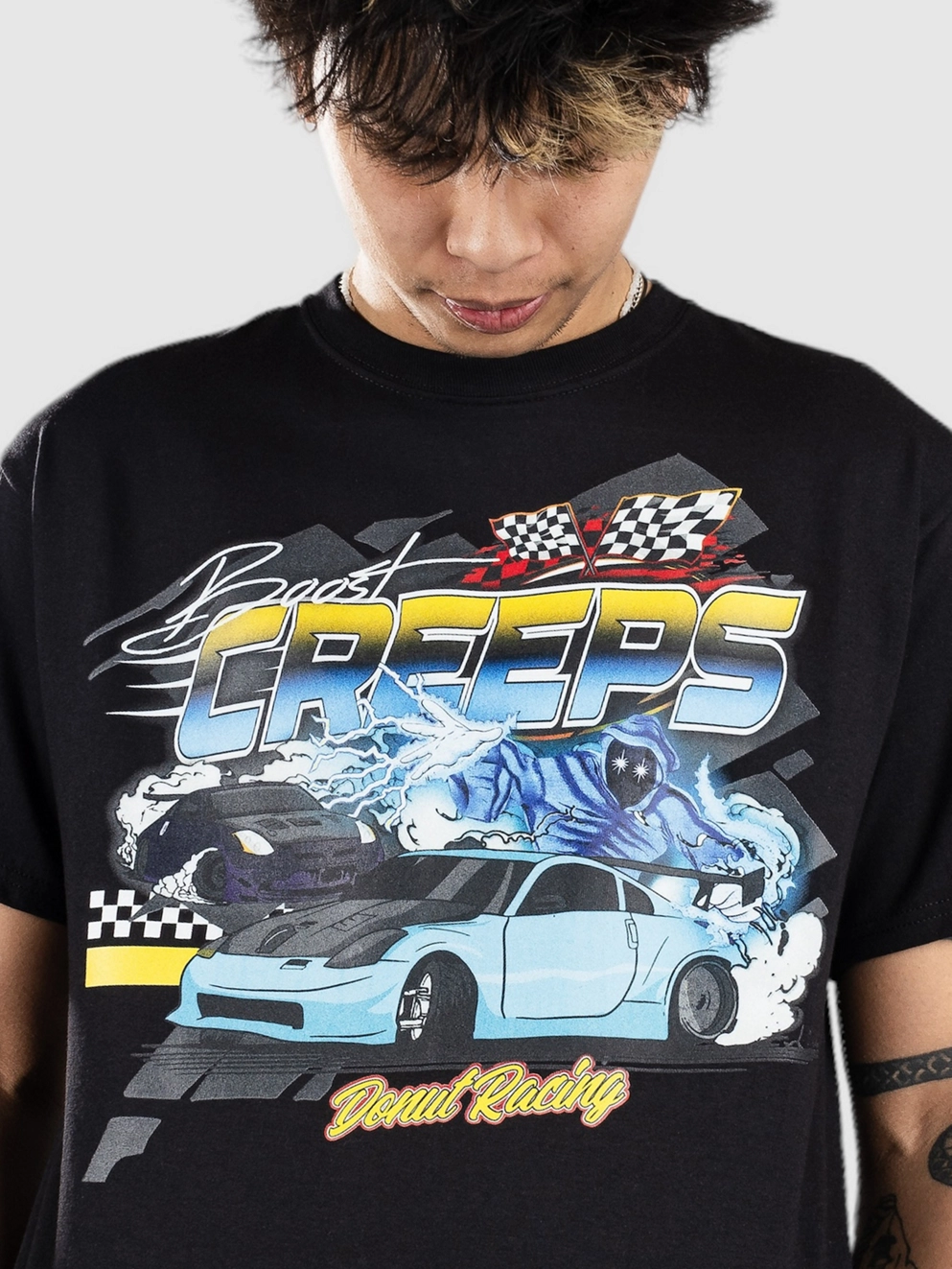 Donut Boost Creeps Drift T-Shirt black