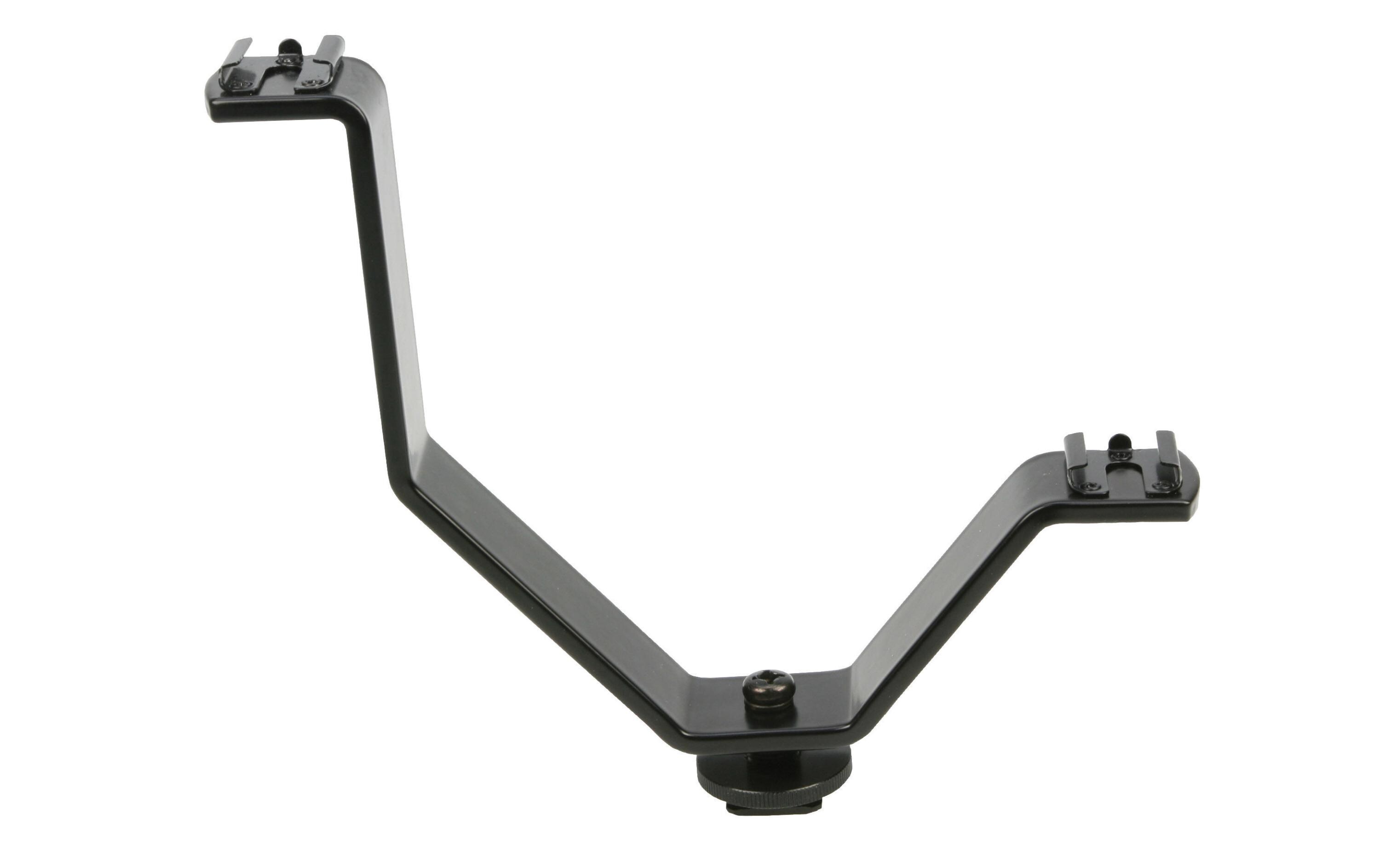 Halterung für Mikrofon + LeuchteVideozubehör-Halter aus Metall