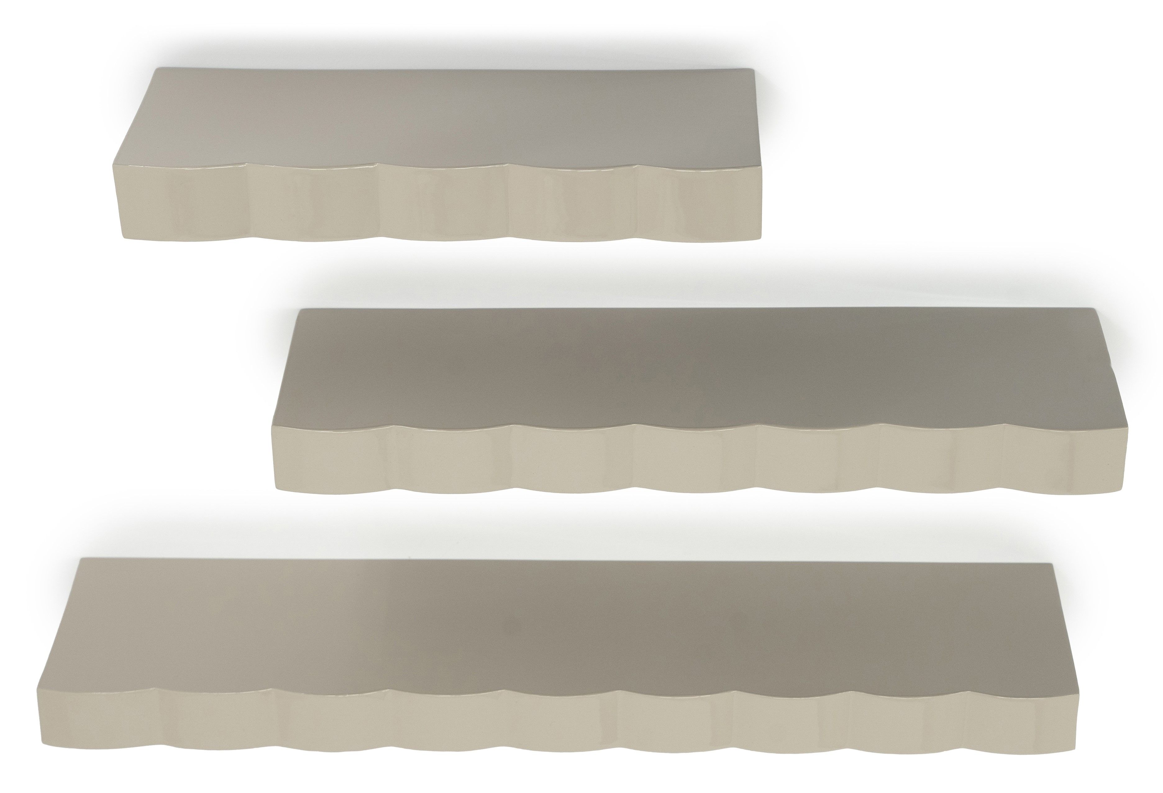 Wandplanken taupe 240149 Prinz B66 x D14 x H4 cm