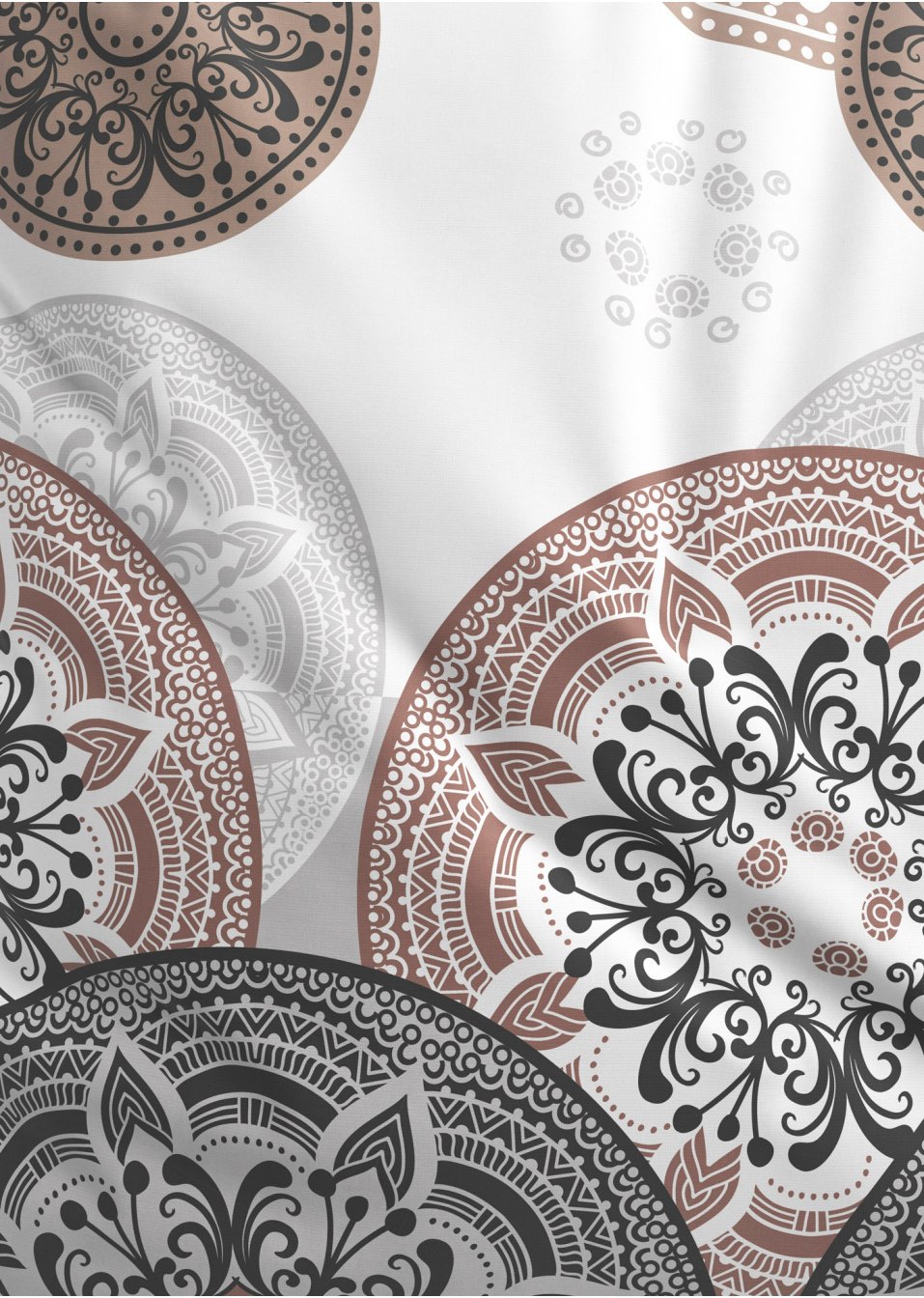 Parure de lit à motif ornement