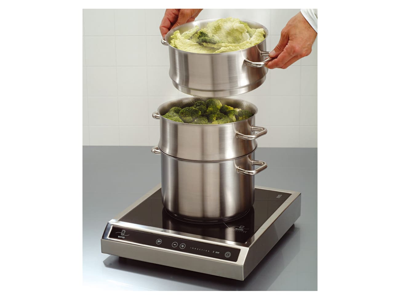 Panier vapeur inox - Ø 24 cm - Matfer
