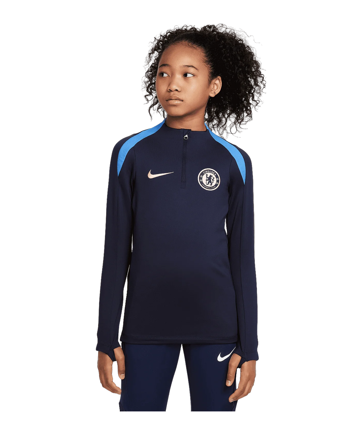 Nike FC Chelsea London Drill Top Kids Blau F454