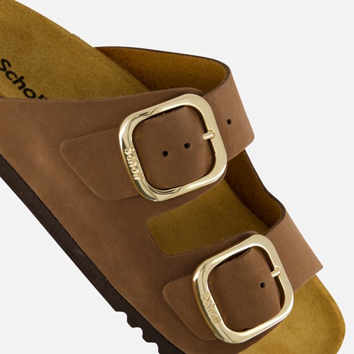 Scholl Noelle Sandalen bruin Nubuck