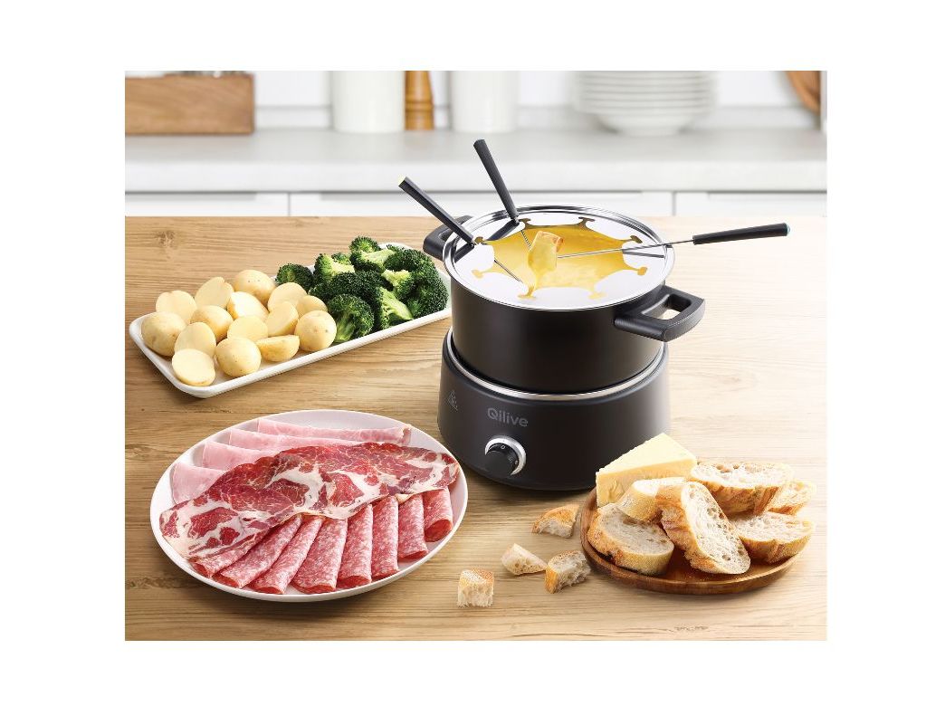 FONDUE ELÉTRICO QILIVE Q.5928 PRETO