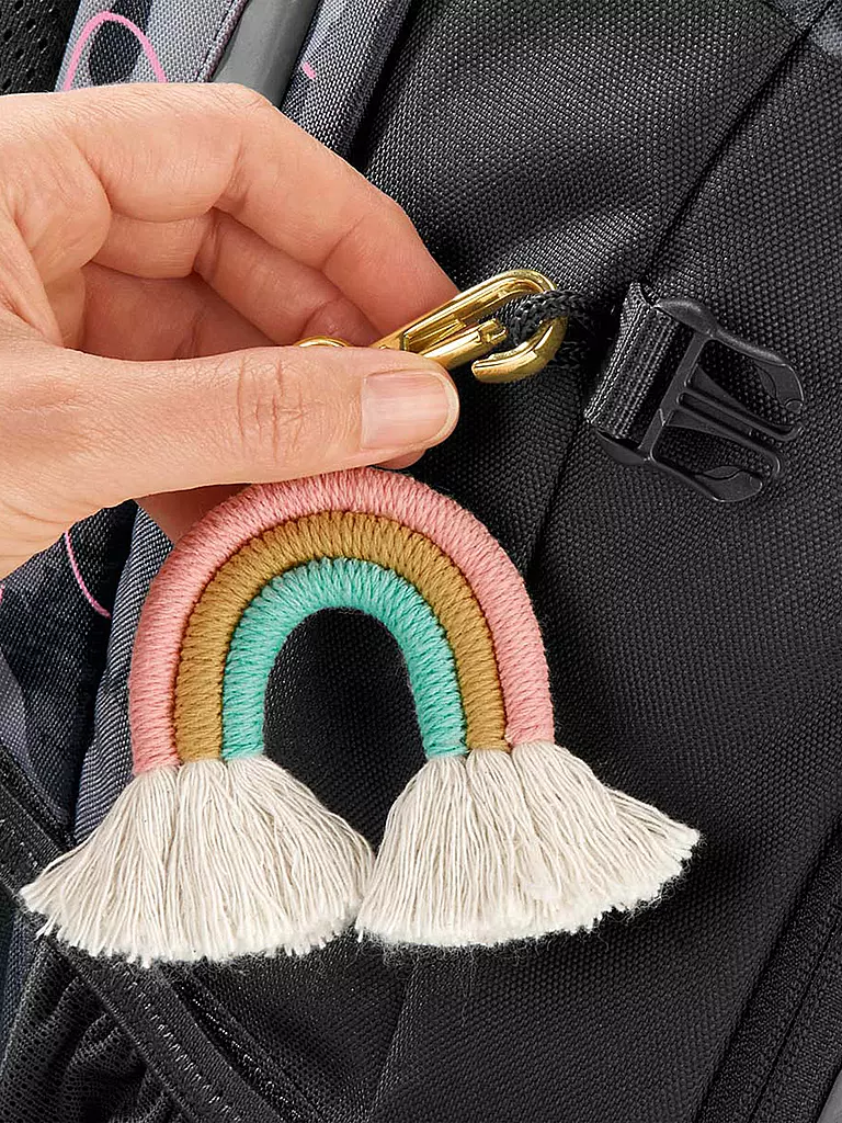 COOCAZOO Schulrucksack JOKER BUBBLE BRUSH grau