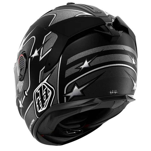 Shark - Casque Spartan GT Pro Flagstaff Carbon - Troy Lee Designs Noir / Anthracite / Argent