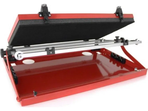 Ideal-tek PCSA-2, Sort, Metallic, Rød, Skum, Gummi, 350 mm, 620 mm, 100 mm