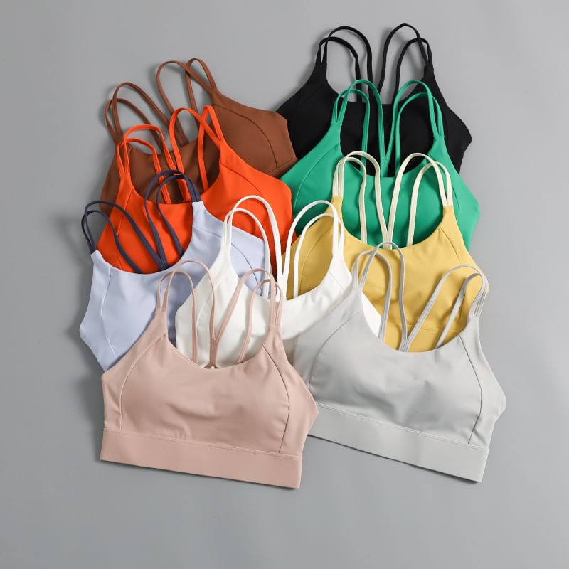 Claduodoe - Cross Strap Sportbeha