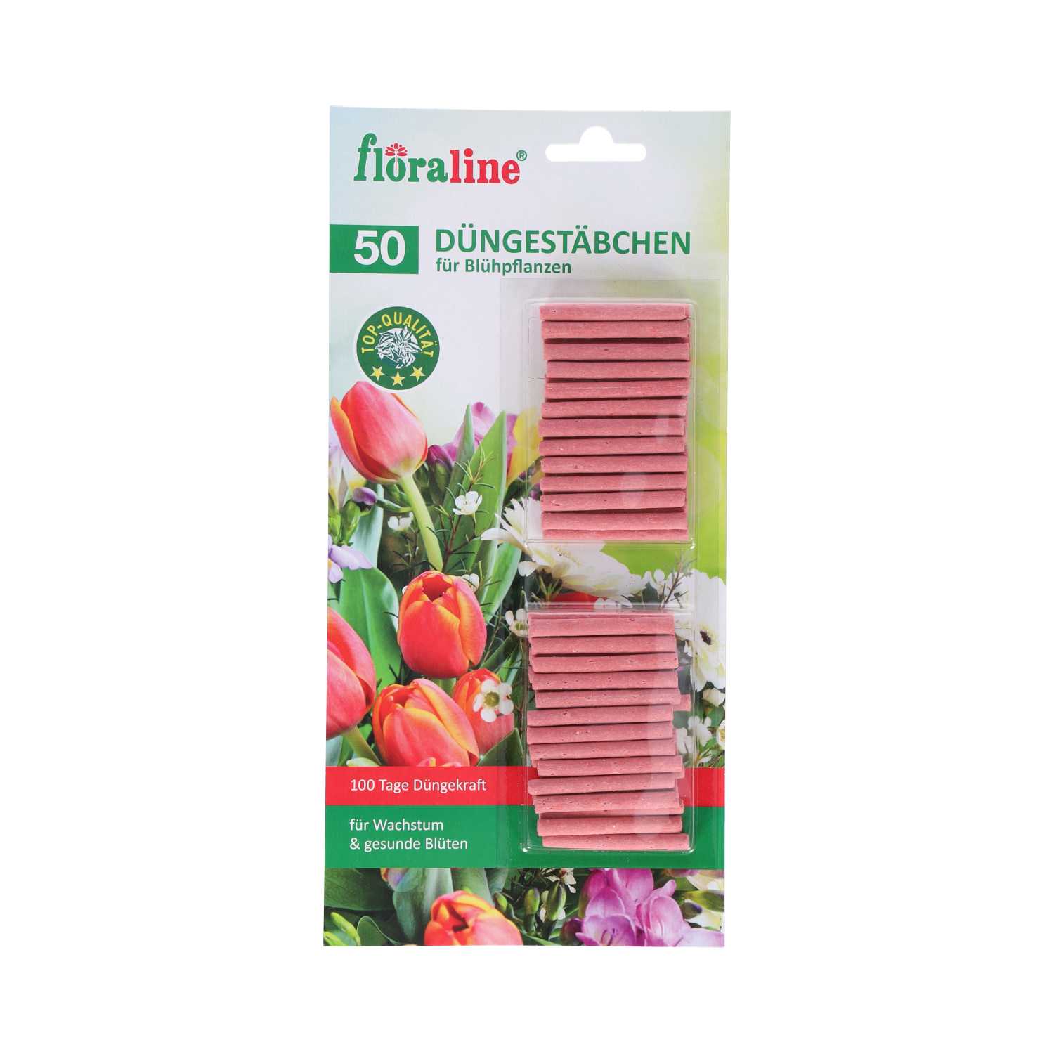 Floraline Düngestäbchen für Blühpflanzen 50er