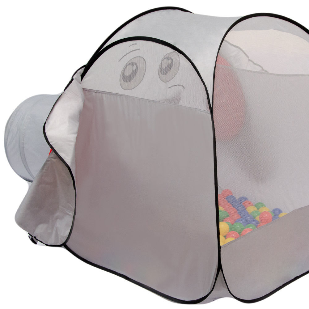 Spielset Kinderspielzelt Jumbo inkl. 200 Bällebadbällen | Spielzelt Spielhaus für Jungen und Mädchen