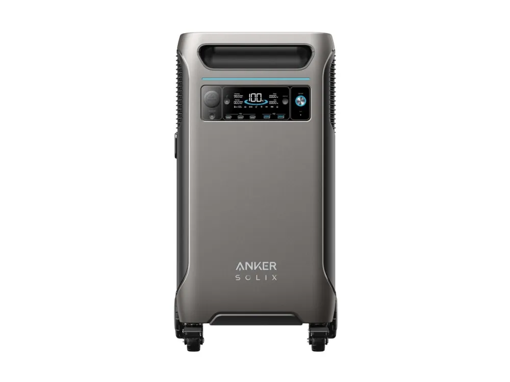 Anker SOLIX F3800 - Transportabel strømstation - AC 230 V - 6000 Watt - litiumjernfosfat - 3840 Wh - Wi-Fi, Bluetooth