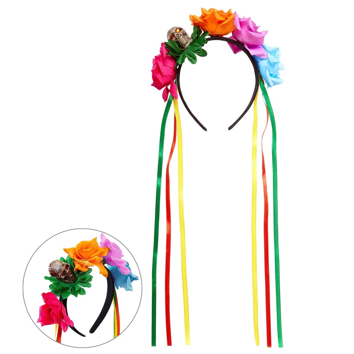 Bloemen Haarband Roosjes