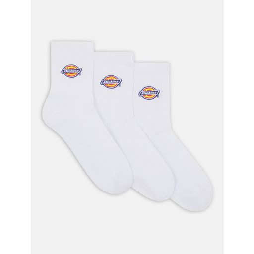 Dickies Mid Valley Sokker, White, 36-38