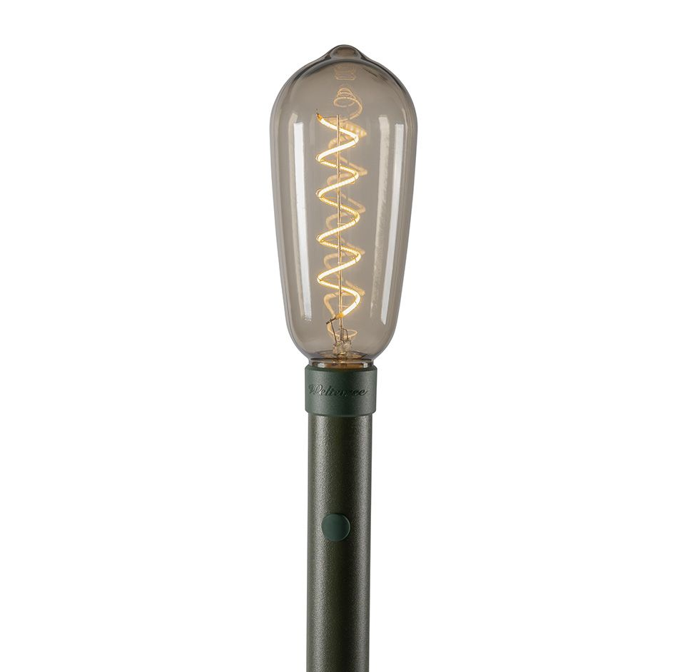 Vloerlamp Sticklight oplaadbaar LED bottle green